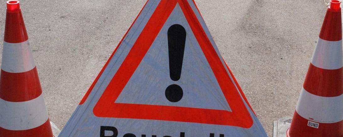 Bundesstraße 25 ist am Mittwoch halbsteitig gesprerrt