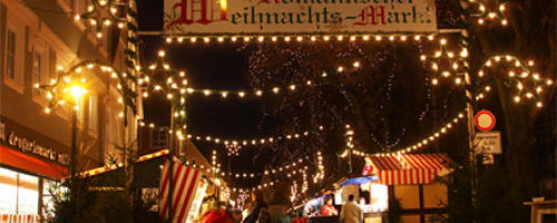 Romantischer Weihnachtsmarkt