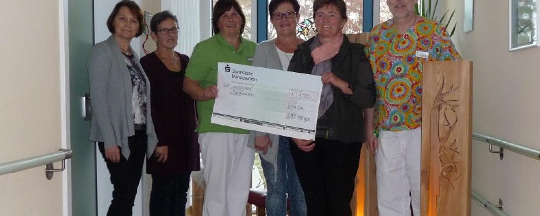 Spende Frauenbund Oettingen 2016