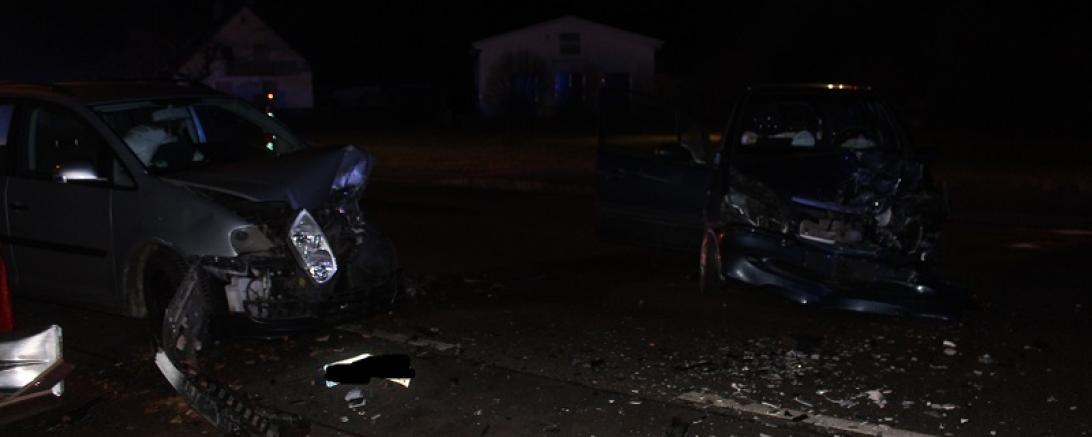 Verkehrsunfall in Möttingen