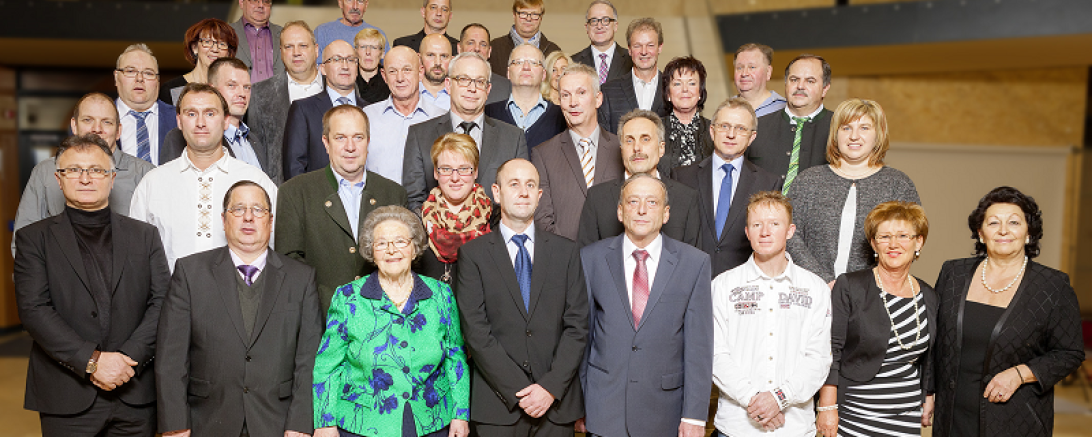 Zott ehrt Jubilare 2016