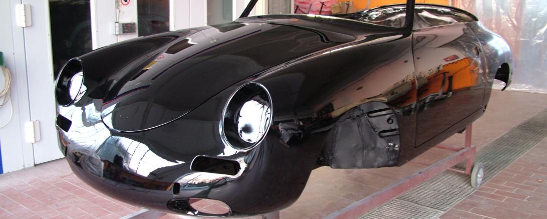 06 Hot Paint Porsche 356 Cabrio Karosseriebau und Lackierung