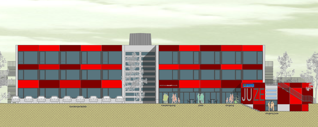 Ansicht Kleiderkammer