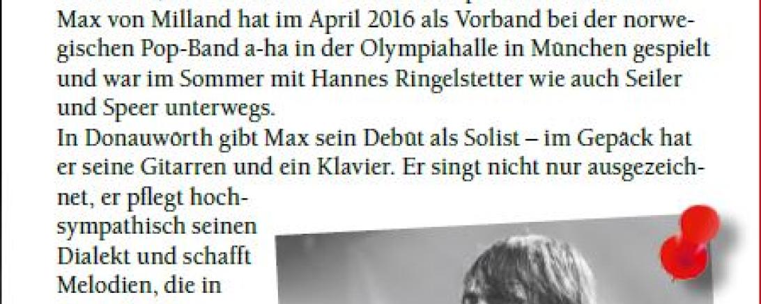 Kultruherbst Max von Milland