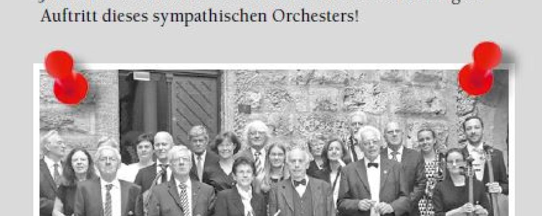 Kulturfrühling 90 Jahre Donauwörther Salonorchester