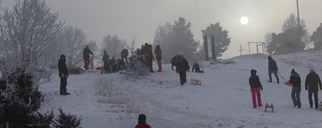 Wintersport in Harburg
