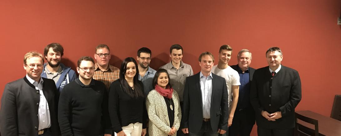 Franz Ost wurde erneut zum JU Ortsvorsitzenden von Riedlingen gewählt