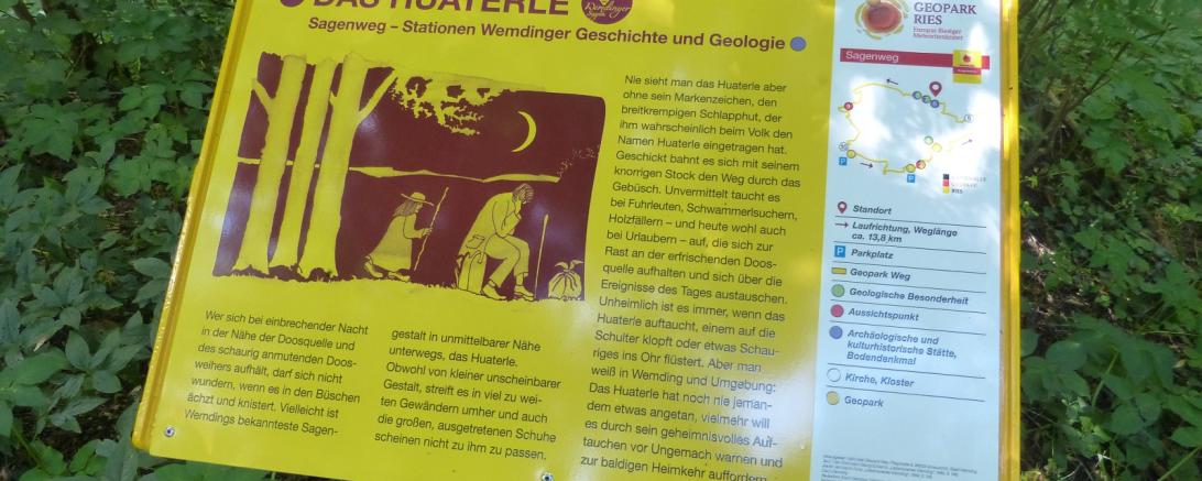 Führung entlang des Sagenwegs am Marktsonntag, 02. April 2017