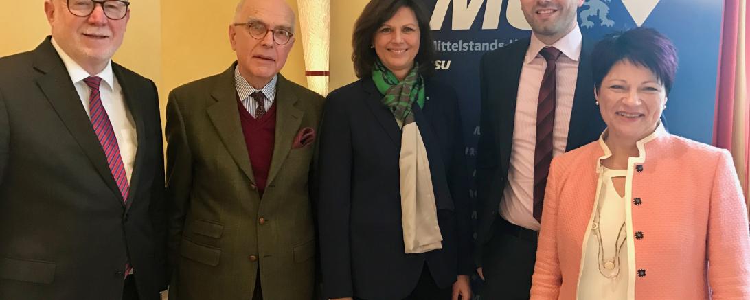 DONAURIES auf der Klausurtagung des	Mittelstandsunion-Landesvorstands vertreten