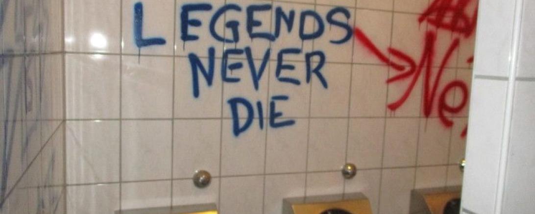 Graffiti-Schmierer wird Täter einer Sachbeschädigung