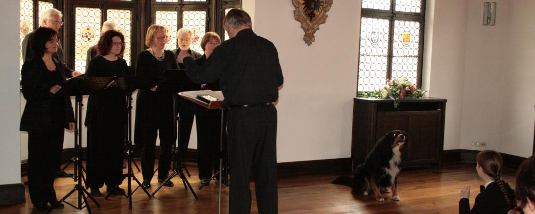 Madrigal-Matinee in der Bundesstube