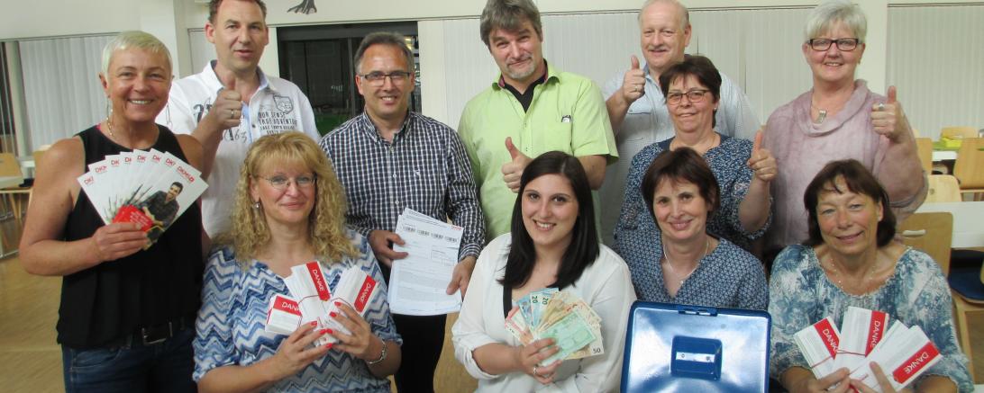 Gelungener DKMS-Beneifiznachmtitag in Schweispoint