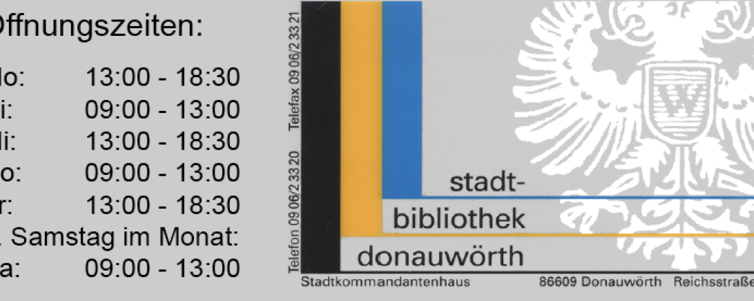Anzeige Stadtbibliothek