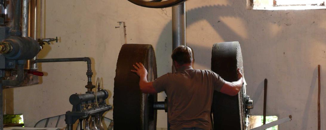 Mühlentag-Ölmühle Kollergang_Foto Bruno Langner