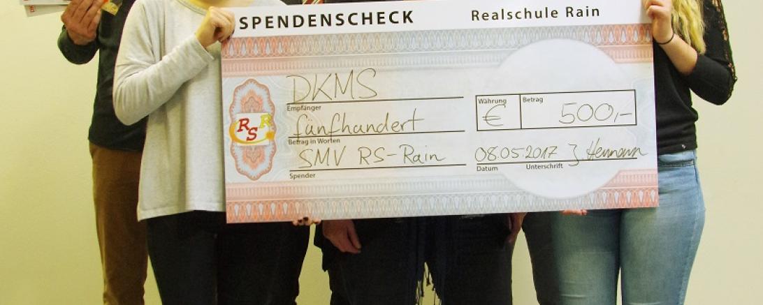 Spendenübergabe DKMS
