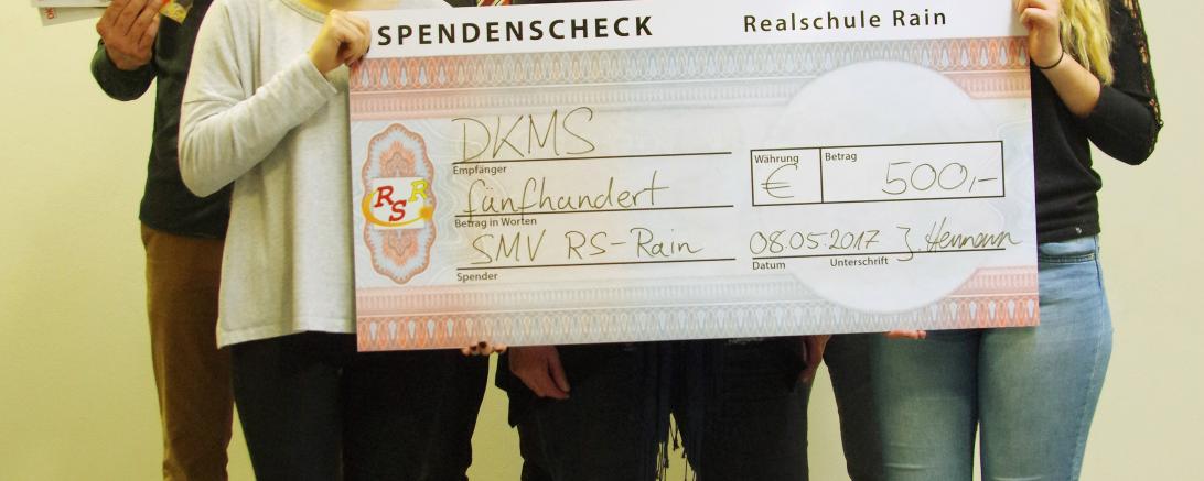 Spendenübergabe DKMS