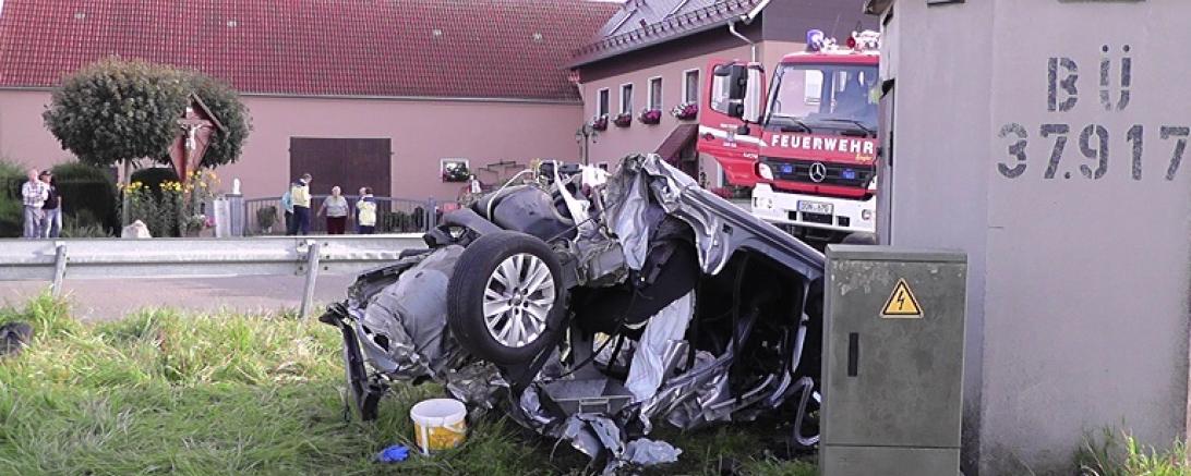 Unfall Bahnübergang