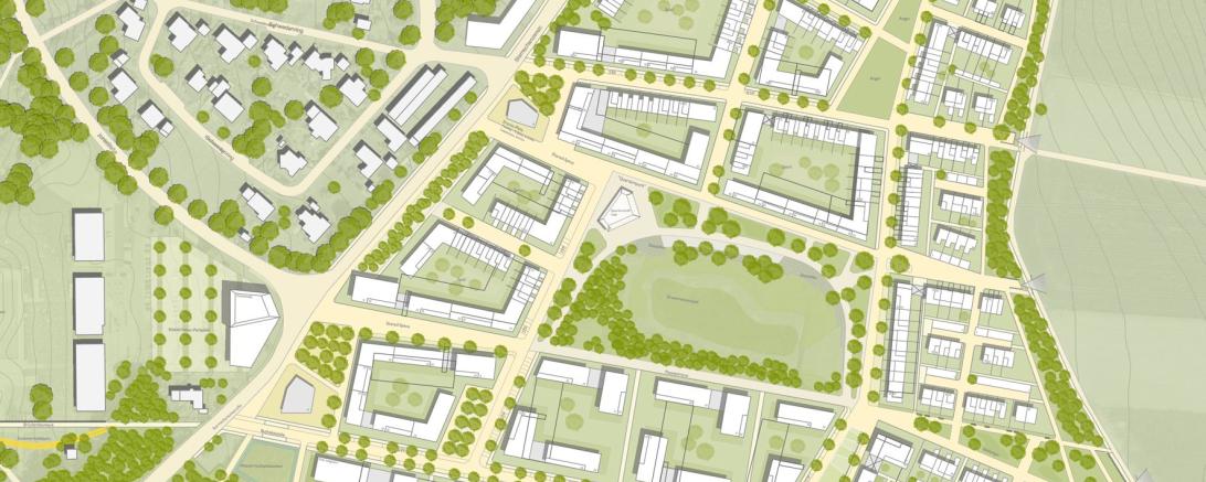 Städtebaulicher Wettbewerb MORPHO-LOGIC Lageplan_AB