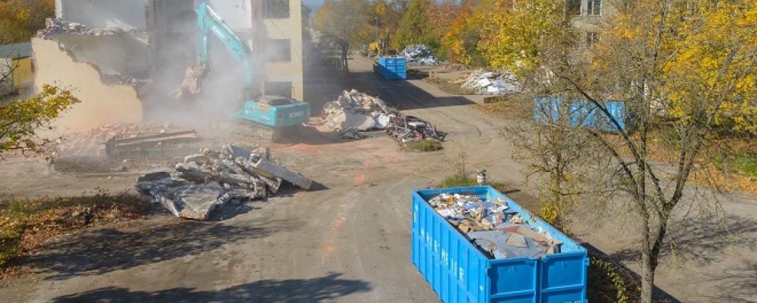 111417 Kasernenareal Abrissarbeiten im Zeitplan