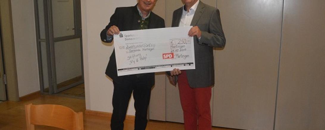 Bild Spendenübergabe Weinfest 2017