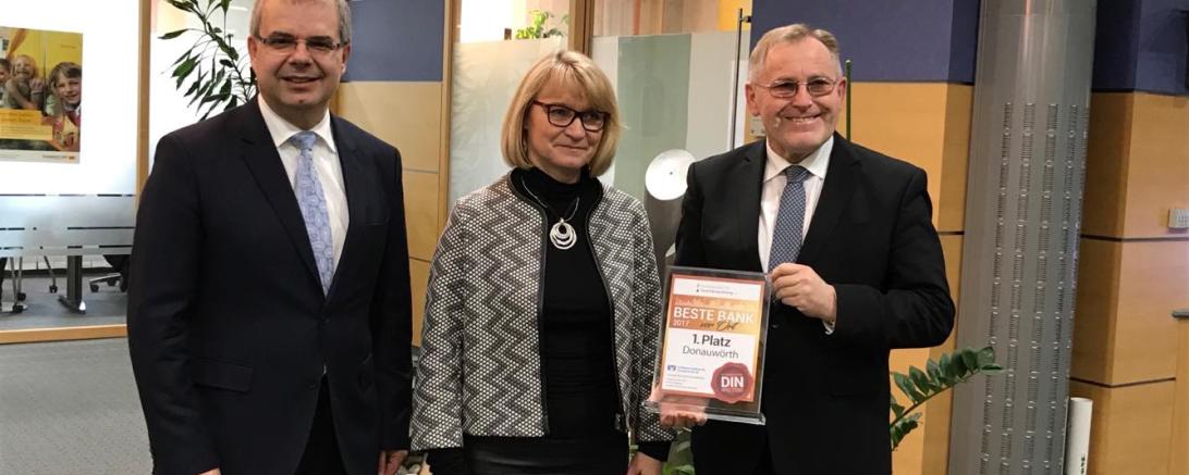 Beste Bank vor Ort