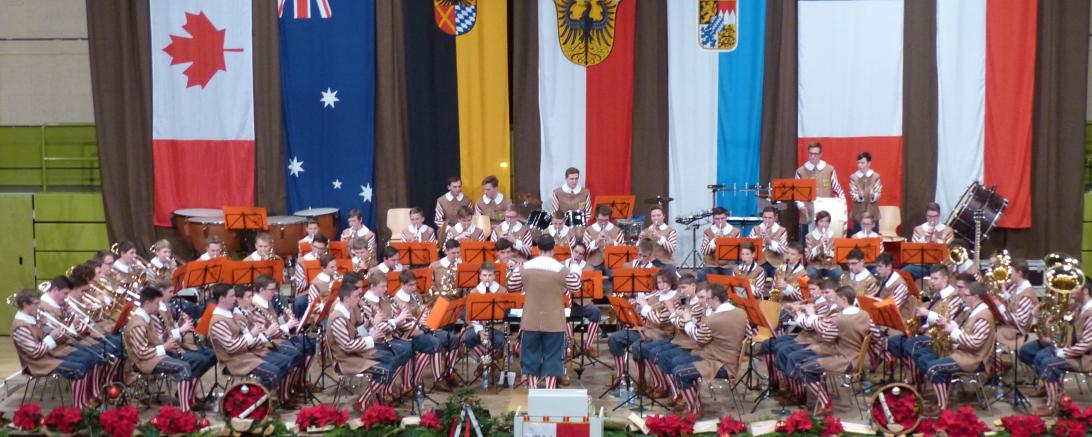 Knabenkapelle bei dem Jahresabschlusskonzert
