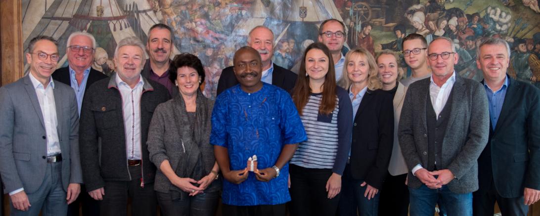 Pater Stan war am vergangenen Wochenende zu Gast in Nördlingen. 