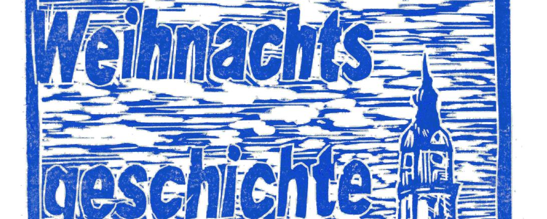 Das Bild zeigt eine Einladung zur Veranstaltung in Harburg. 