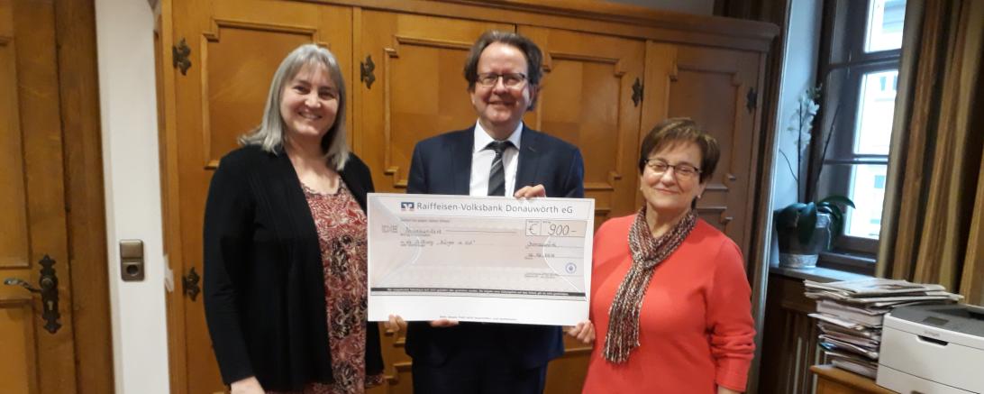 Gabriele Meier, Oberbürgermeister Armin Neudert, Marianne Dörpinghaus