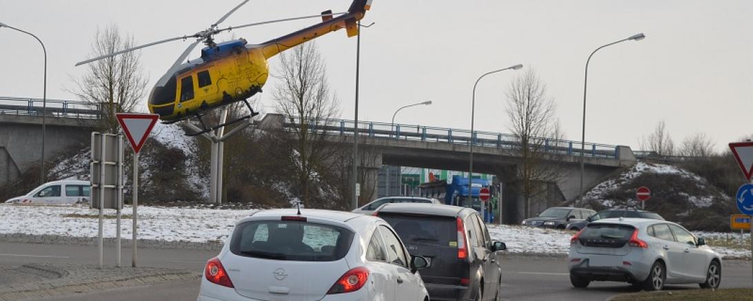 Hubschrauber Kreisverkehr Donauwörth