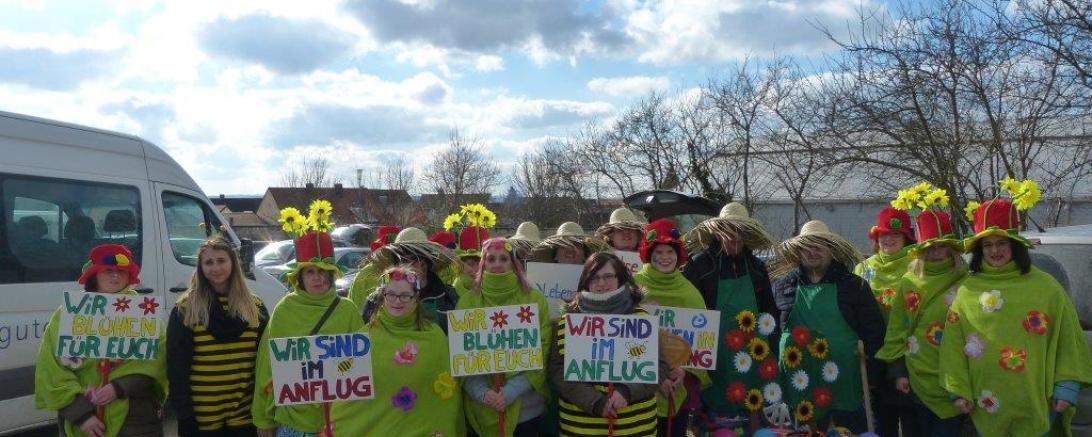 Bild Pressemitteilung DRW Faschingsumzug 02.2018