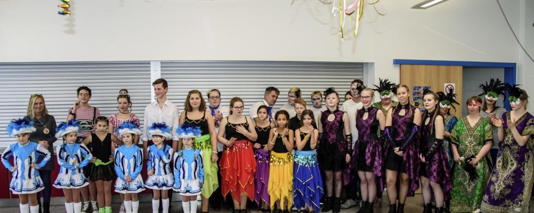 Bild Pressemitteilung DRW Besuch Faschingsgarde Oberndorf 01.2018