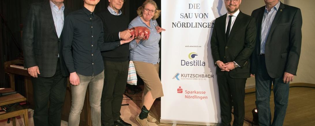 Erstmalige Verleihung Kleinkunstpreis der Stadt Nördlingen.