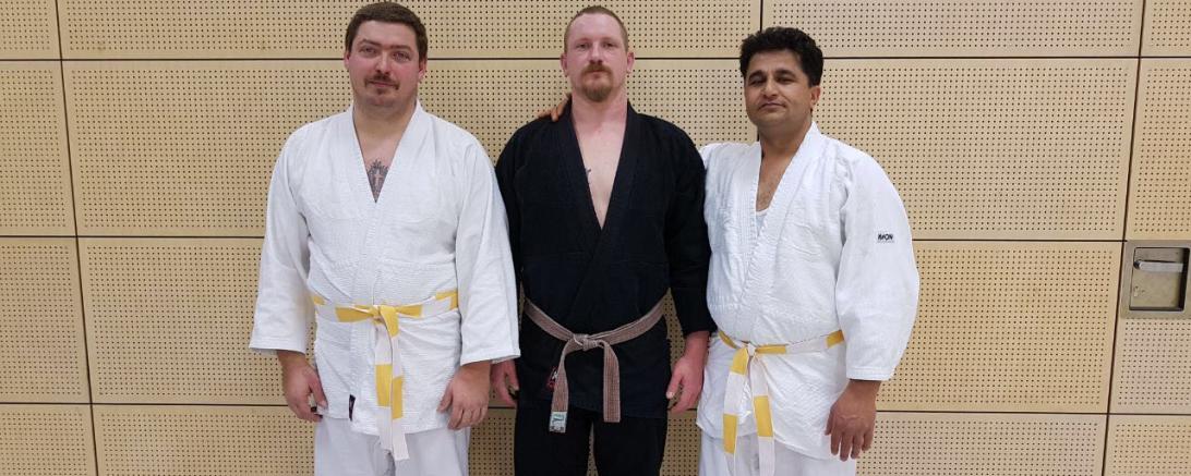 Francis Seybold, Rico Gröber und Ziaulhaq Qayoumi