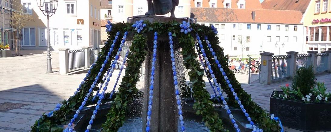 Geschmückte Osterbrunnen 2011