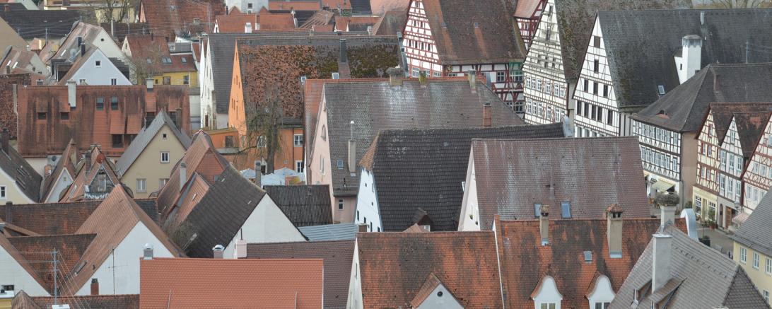 Blick von der Kirche