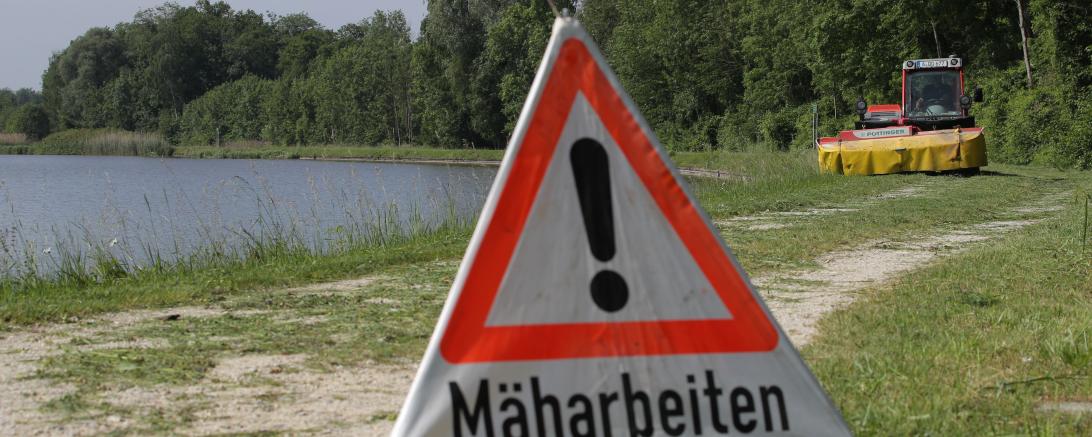 Mäharbeiten Donau