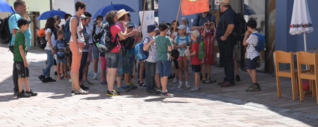 Gruppe 2 Parkstadt Ankunft Münsterplatz