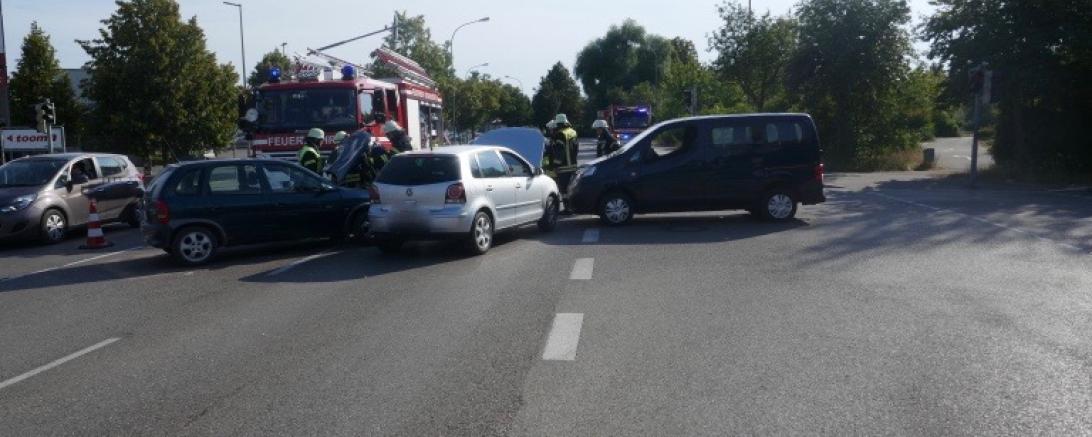 Unfall Westspange - Neudegger Allee 1