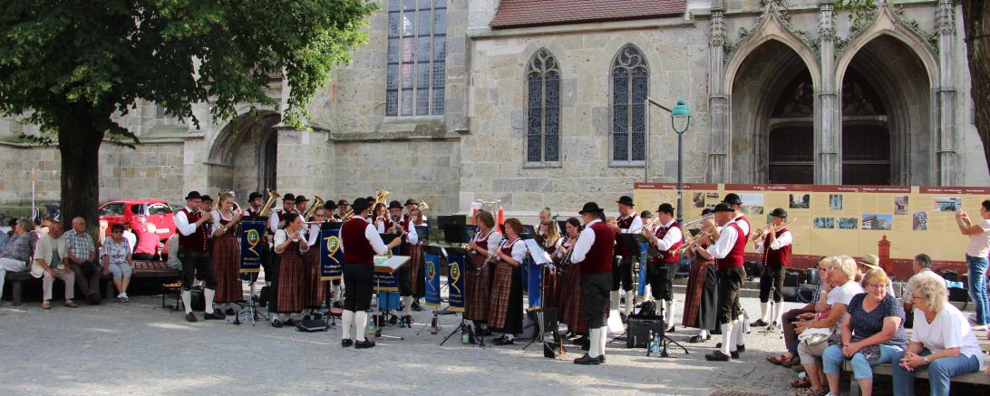 Musik auf dem Marktplatz