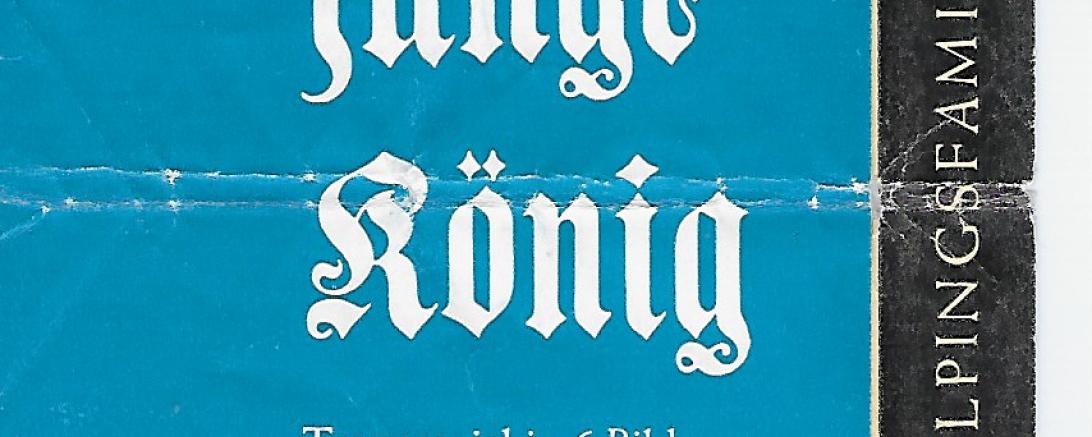 Programmheft Der junge König