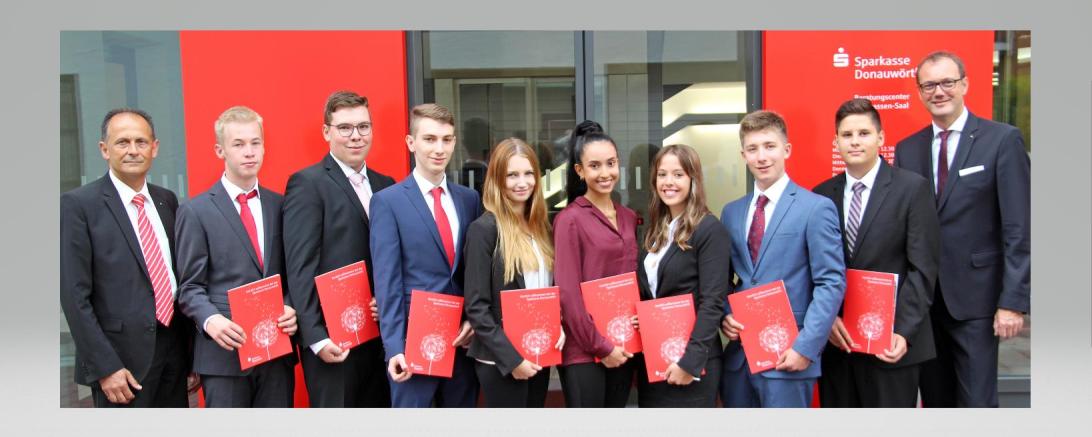 Ausbildungsstart Sparkasse Donauwörth