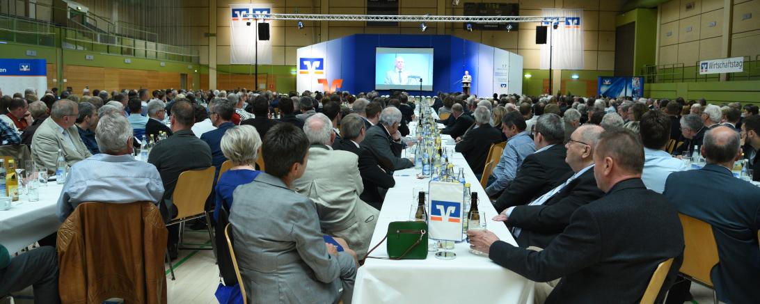 17. VR-Wirtschaftstag in Nördlingen.