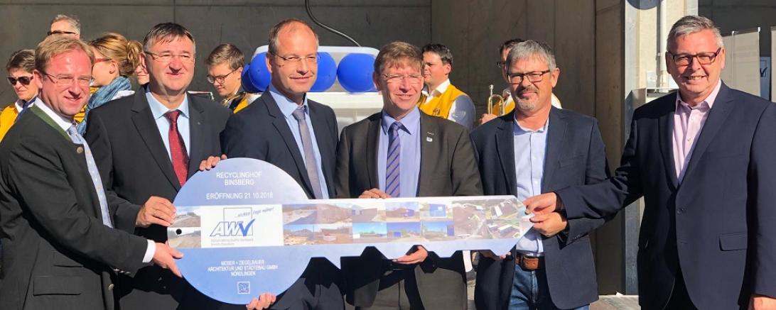 Deponie Binsberg Eröffnung 2