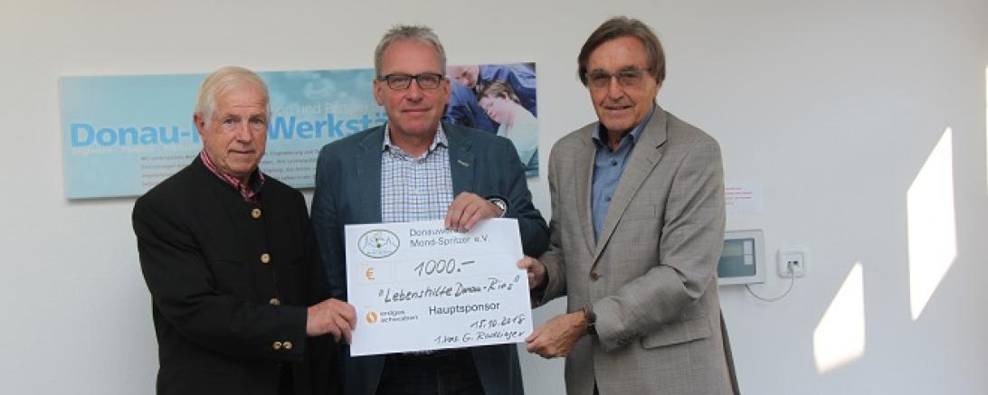 LH Spendenübergabe Mondspritzer 10.2018