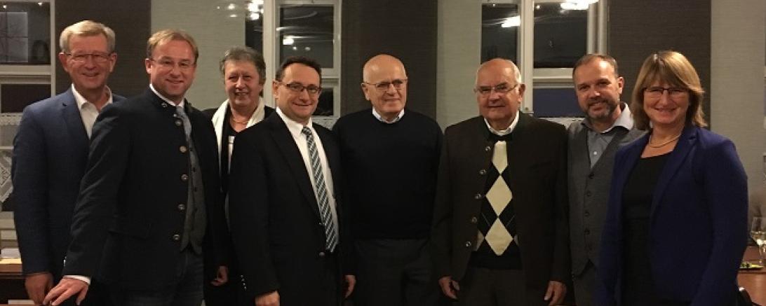 CSU Ehrungen 50 und 60-jährige Mitgliedschaft