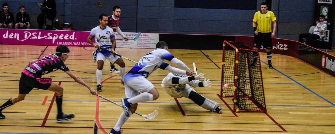Donau Floorball gegen SCS Berlin