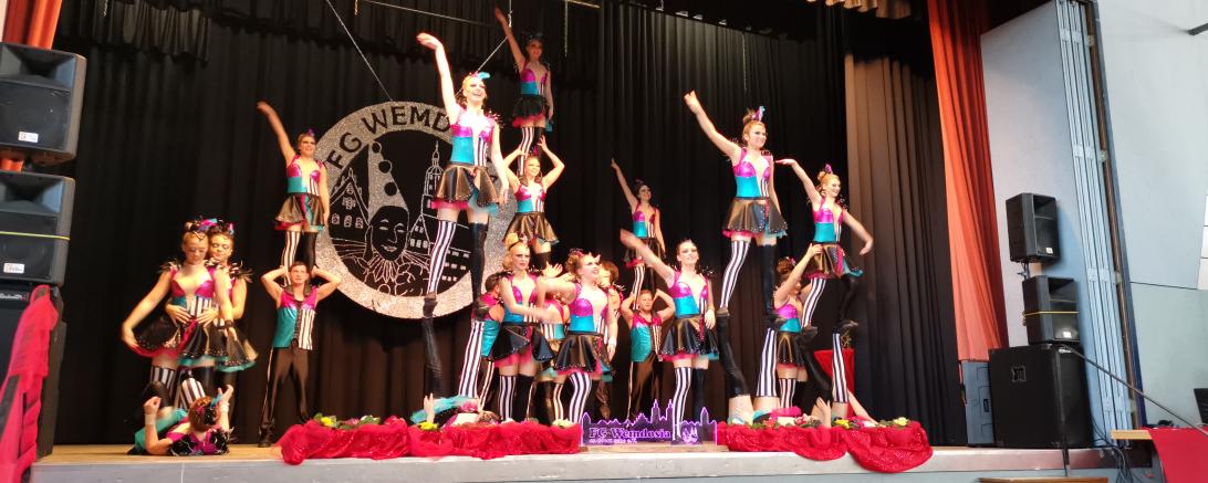 Gardetreffen Wemding - Showformation Huisheim 2