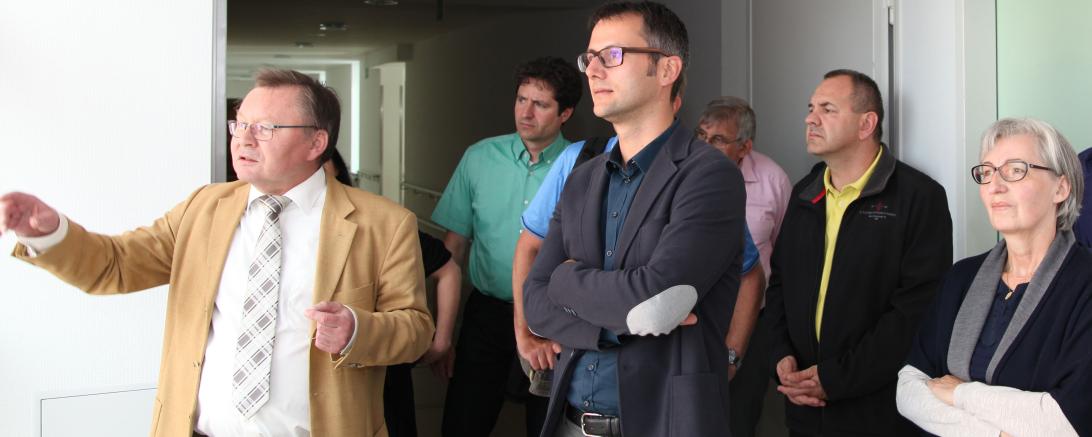 Dr. Dietmar Blechschmidt und CSU Vorstand Steffen Höhn