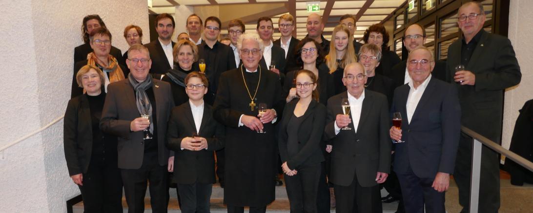 Der neu eingeführte Regionalbischof Piper 